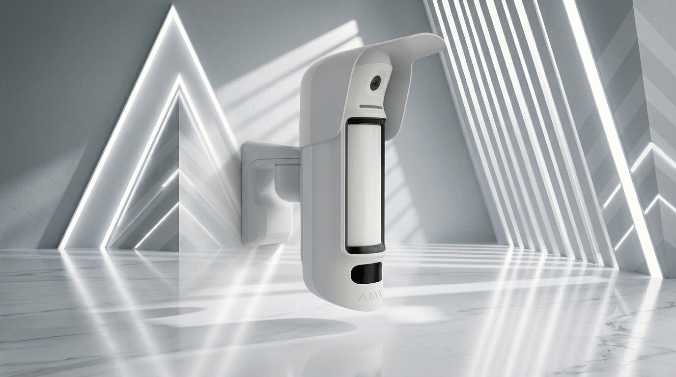 Ajax MotionCam Outdoor HighMount (PhOD) Jeweller: Außenbewegungsmelder mit Bildaufnahme