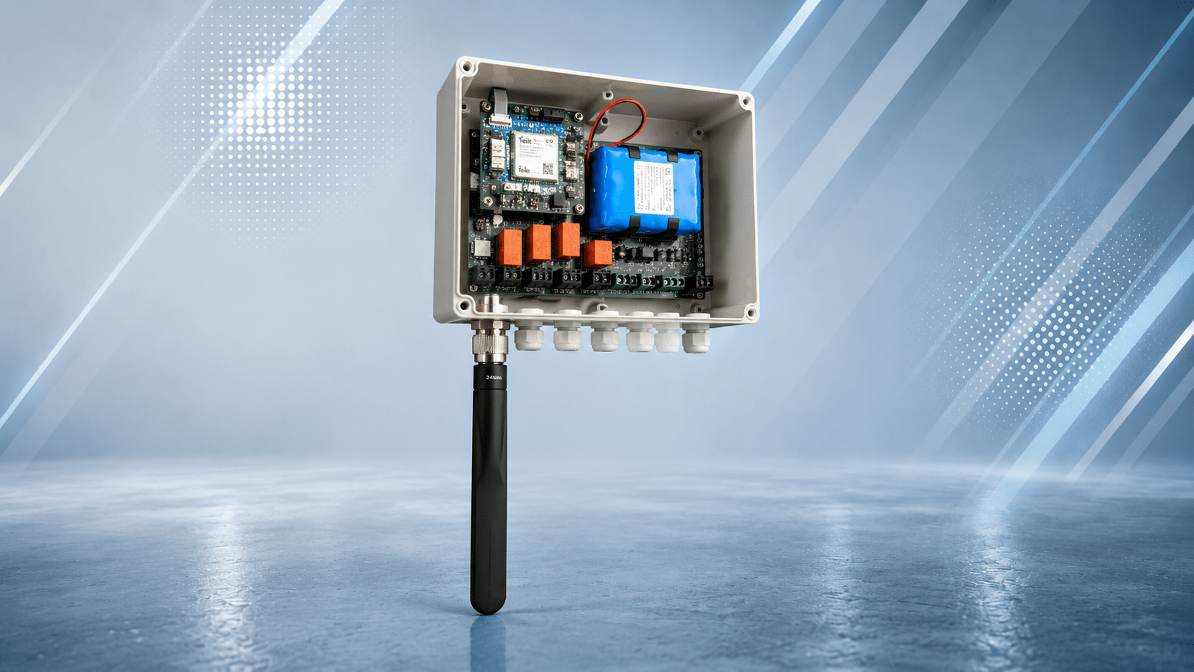Reconeyez Bridge I/O 4G: Multifrequenz-Funkbridge mit Ein- und Ausgängen