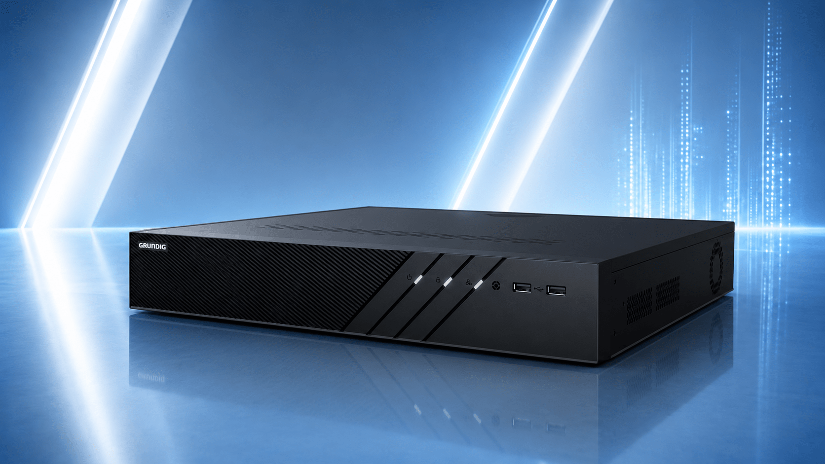 Grundig GD-RN-BP8632N: 32-Kanal Netzwerk-Videorekorder mit Deep Learning Analyse