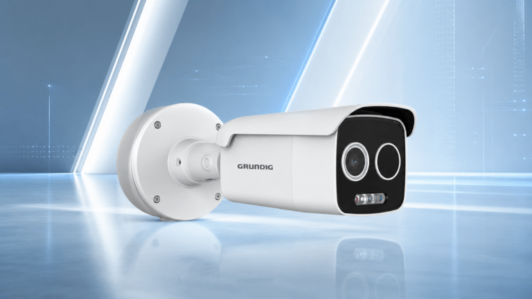 Grundig GU-TI-AP4607T: Wärmebild- und optische IP-Kamera mit smarter KI-Analyse