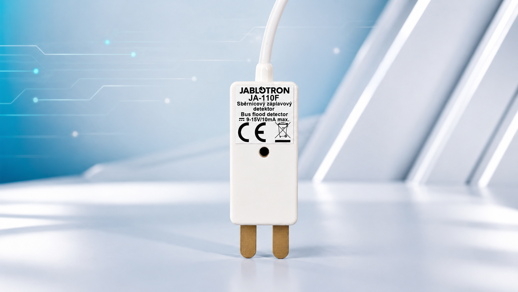 Jablotron JA-110F: Wenn Wasser frühzeitig erkannt werden soll