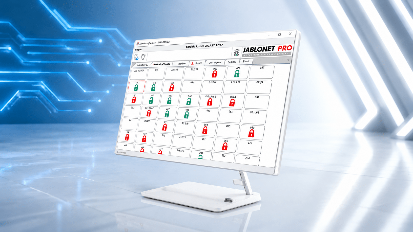 JABLOTRON ARC2: All-in-One-Lösung zur Überwachung von bis zu 300 Alarmanlagen