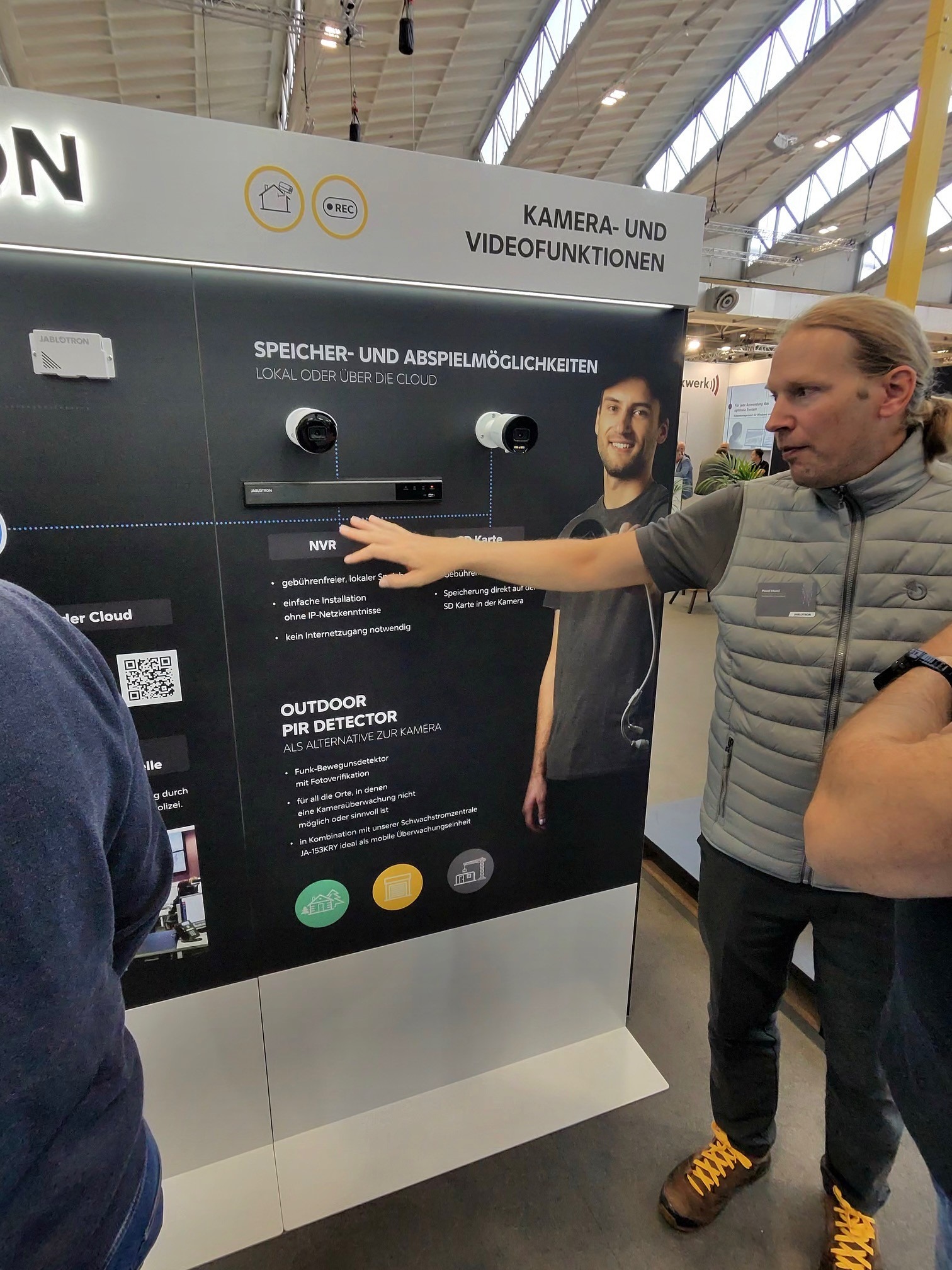 JABLOTRON Kamera- und Videofunktionen auf der Security Essen 2026