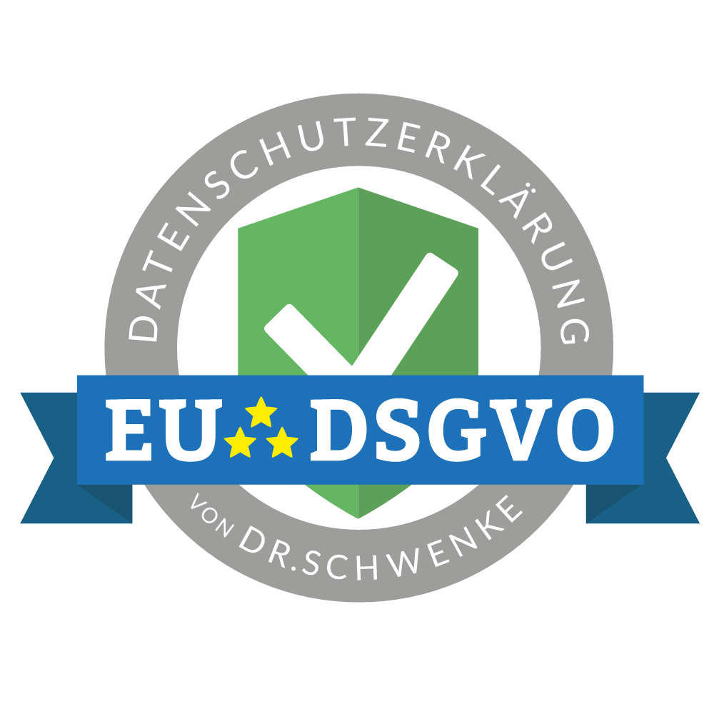 Datenschutzerklärung EU-DSGVO von Dr. Schwenke